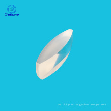 Bk7fused silica optical double convex cylindrical lenses